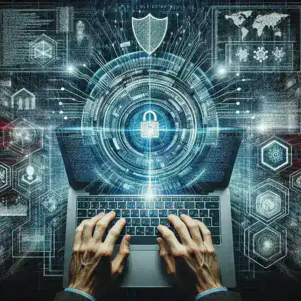 "IBM team demonstrating AI enhanced cybersecurity tools designed for U.S. government agencies, featuring advanced technology analysis and cybersecurity protocols."