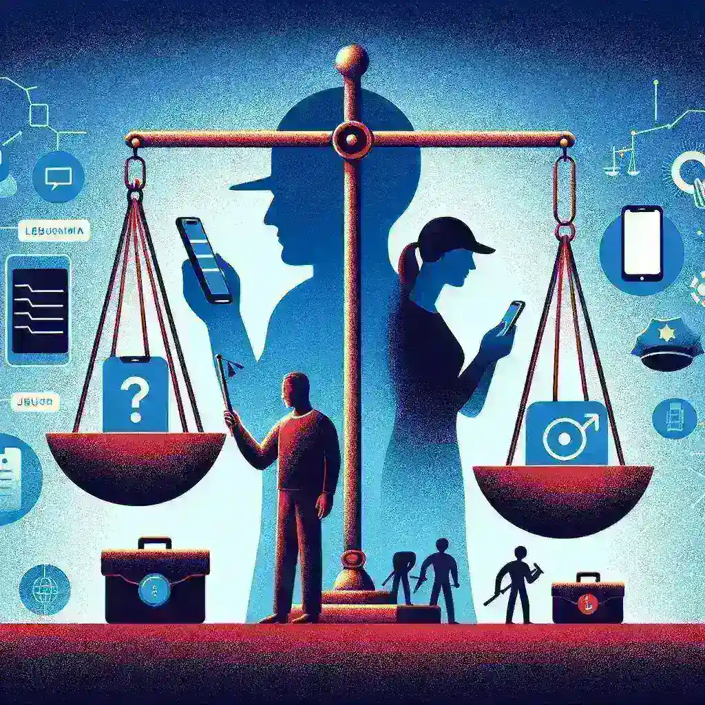 "U.S. Department of Labor officials discussing guidance on worker data protection in gig economy applications, focusing on privacy rights and labor regulations."