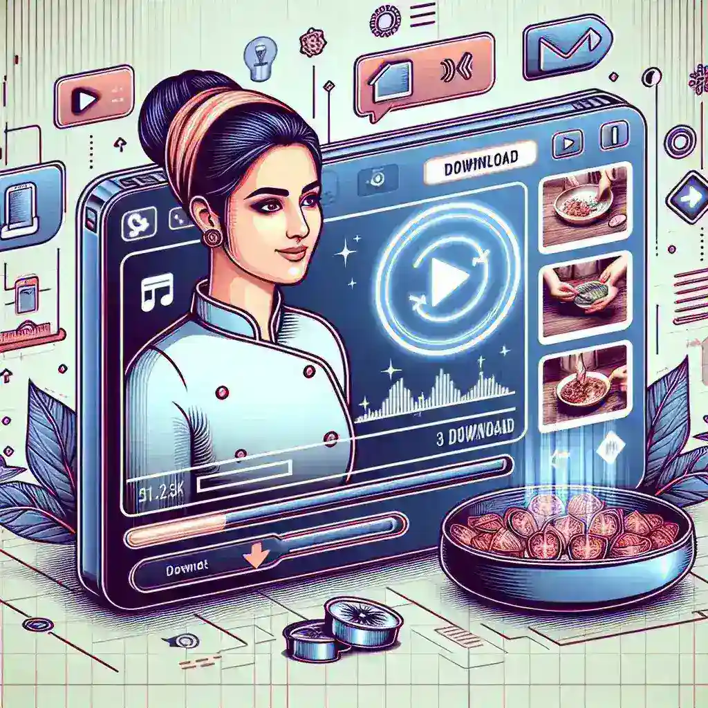 "Person using a mobile phone to download TikTok videos with a user-friendly downloader app, showcasing the convenience of saving favorite TikTok content effortlessly."