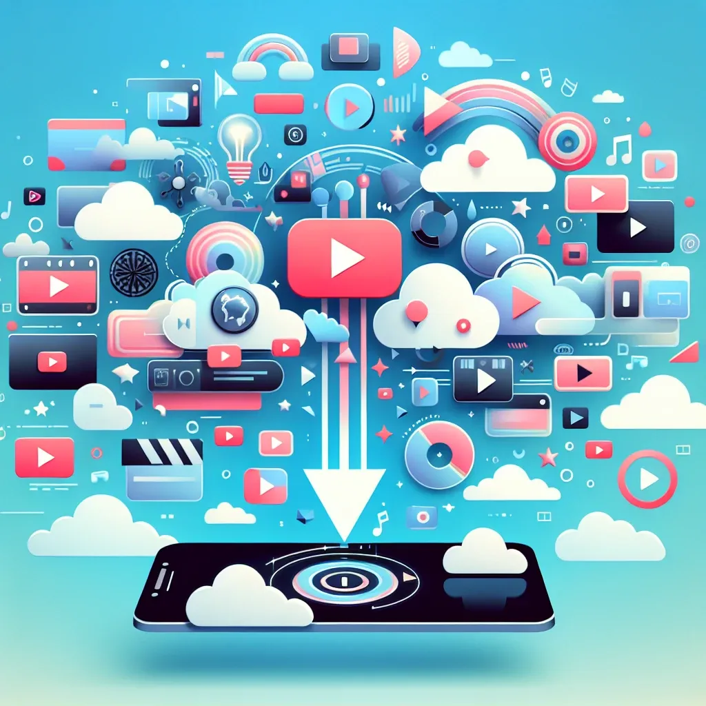 "Person using a smartphone to download TikTok videos effortlessly with a user-friendly video downloader app, showcasing the convenience of saving favorite content from social media."