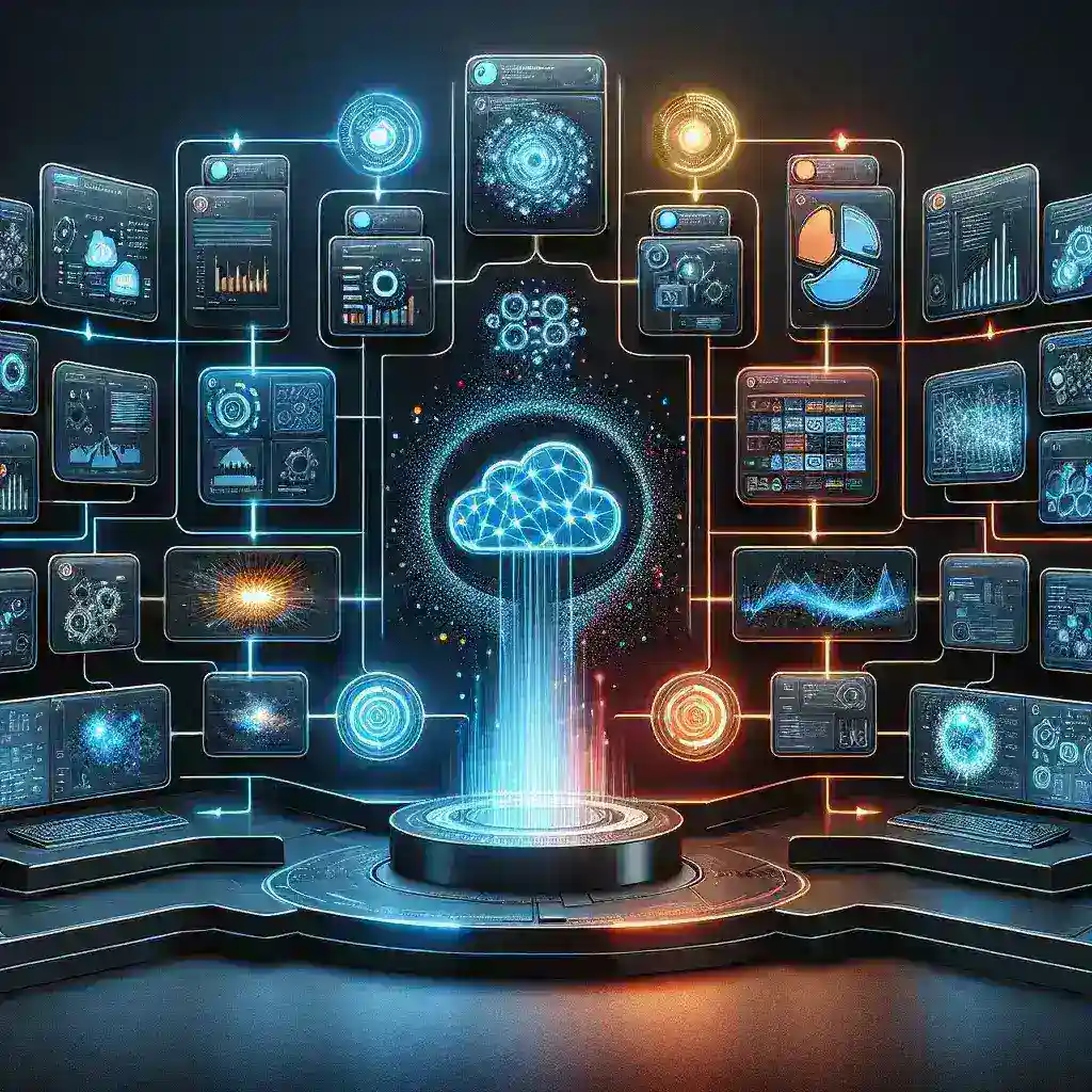 "Illustration of advanced machine learning tools used for predicting system failures, featuring algorithms, data analysis graphs, and predictive analytics visuals, as discussed in the comprehensive guide on failure prediction technologies."