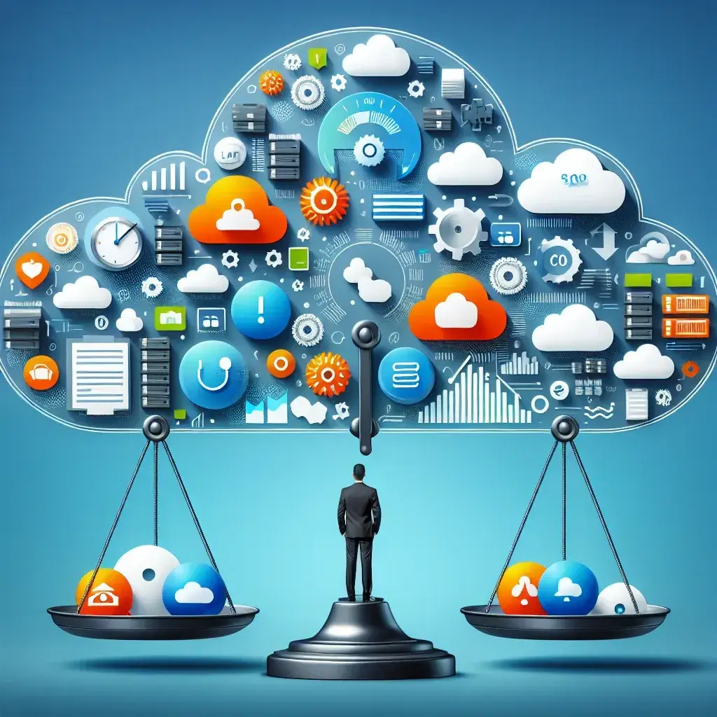 "Infographic illustrating key advantages and disadvantages of multi-cloud storage solutions for modern businesses, highlighting factors such as cost-effectiveness, scalability, and data security."